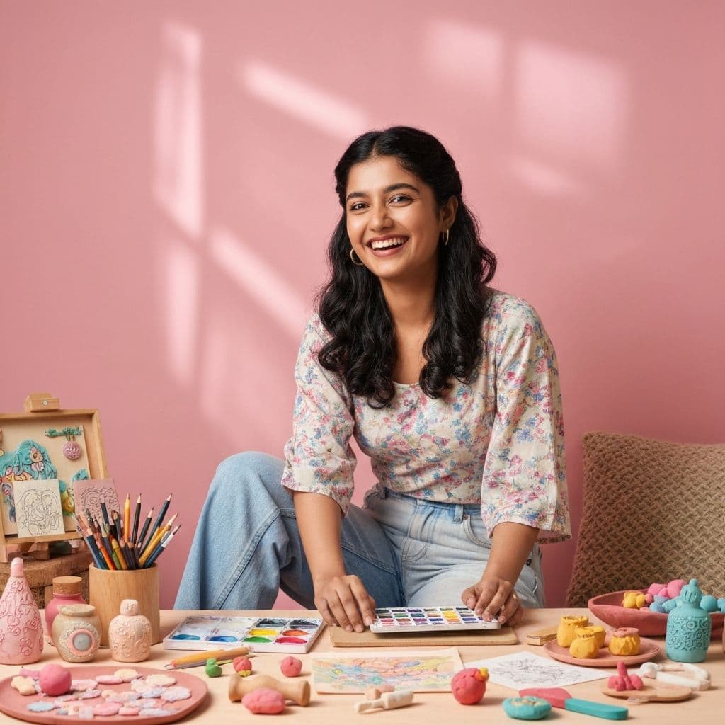 Vanshika Bhatia - Artist and Creator of GooglyWoogly Art