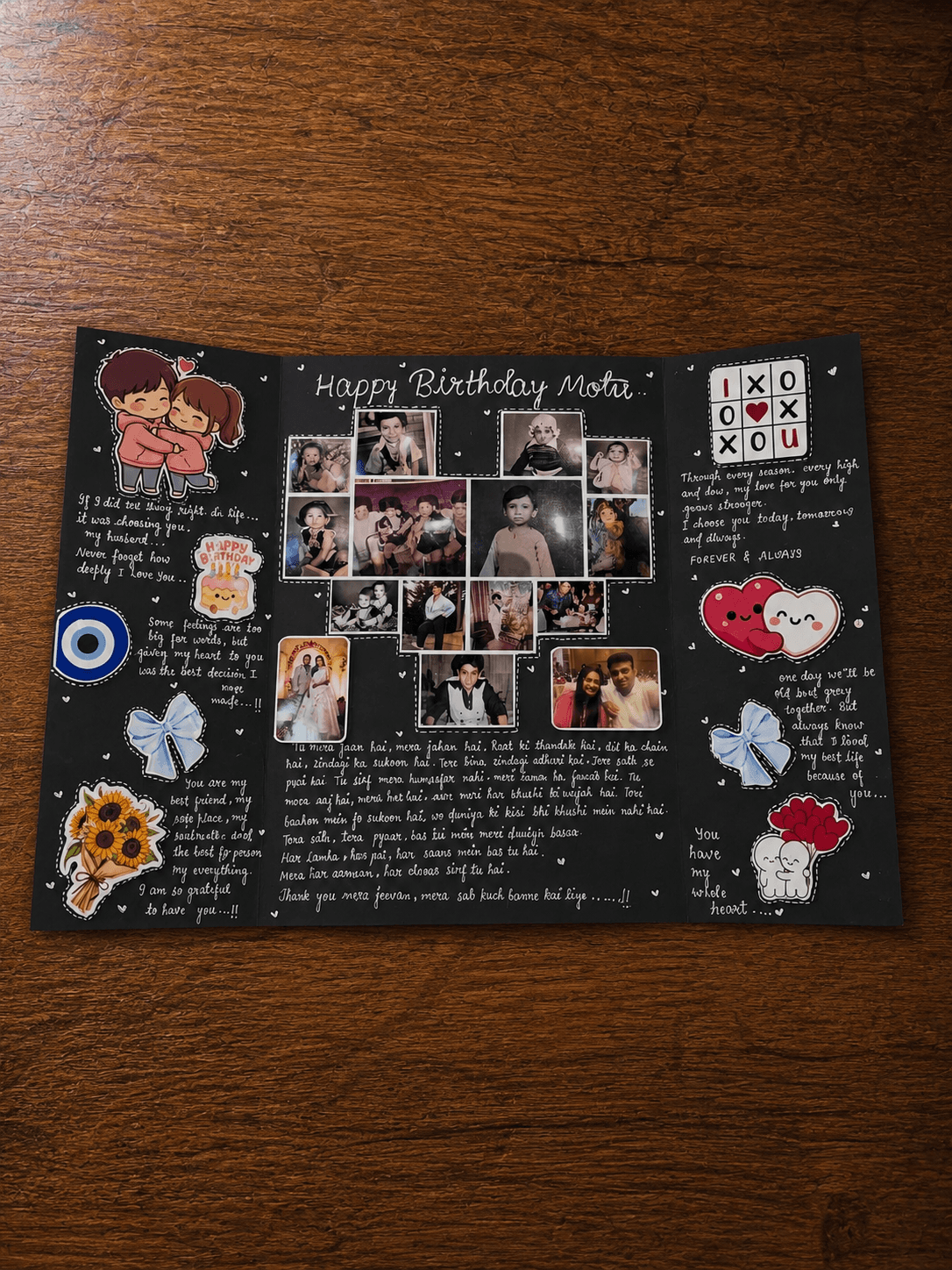 Premium Hand-Written Scrapbook Folder