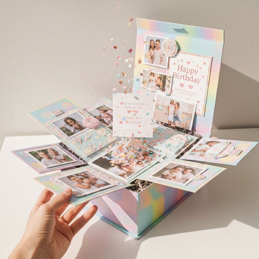 Explosion box reveal